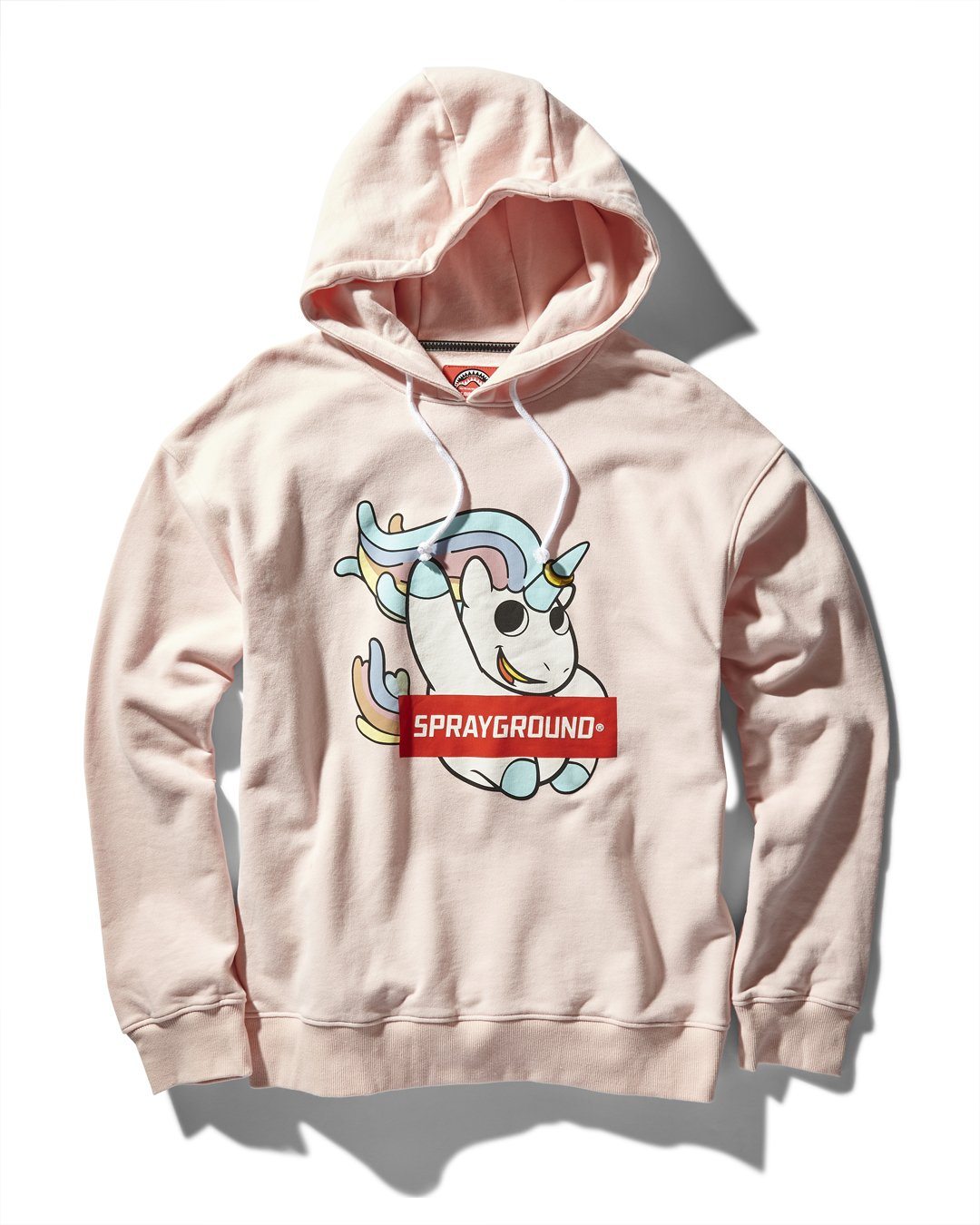 UNICORN FUN HOODY (LT PINK)