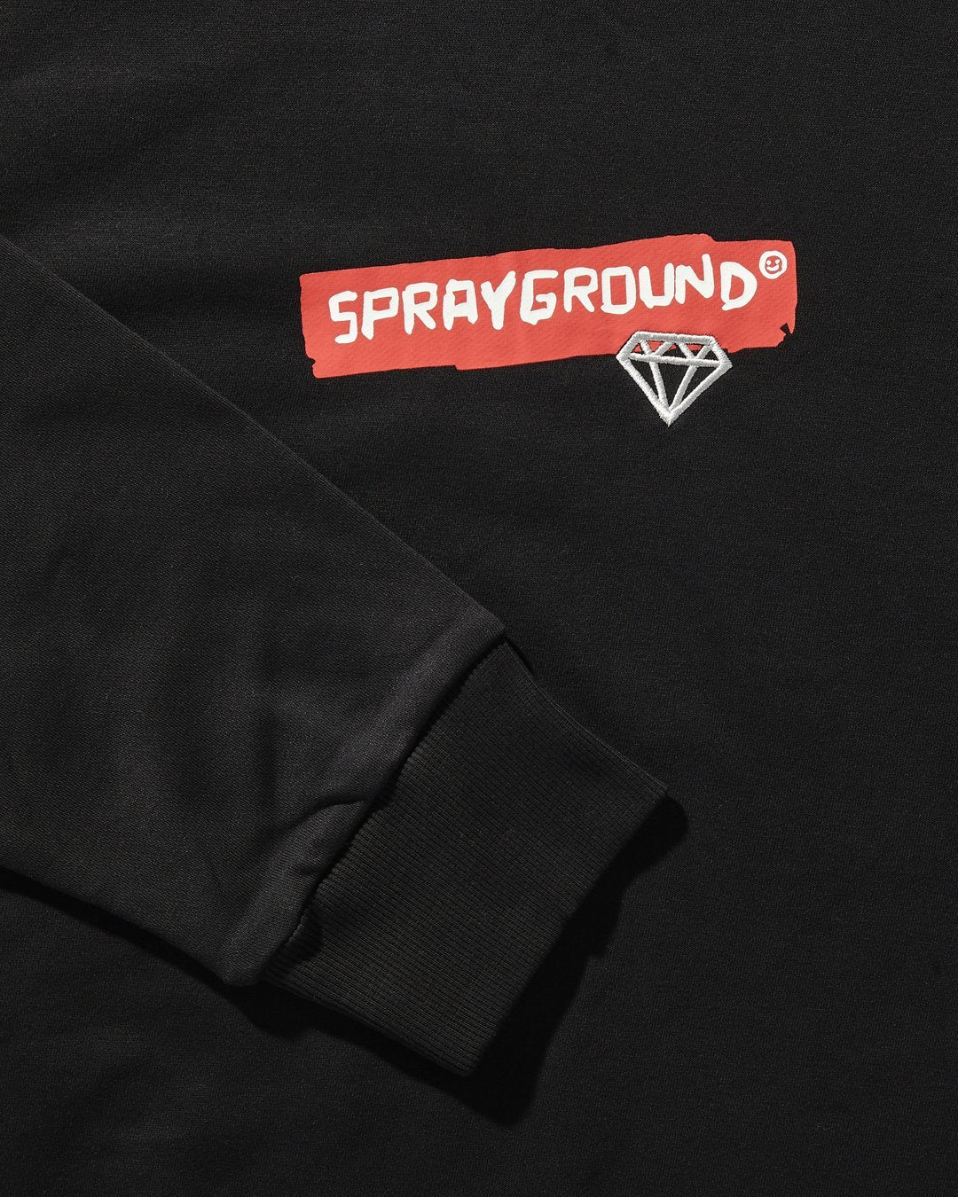 SPRAYGROUND DIAMOND CREWNECK (BLACK)