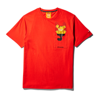 GARFIELD MONEY CLAWS T-SHIRT (RED)