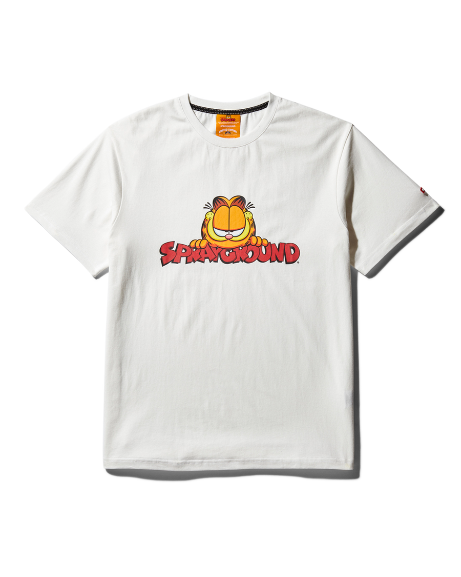 GARFIELD SPRAYGROUND T-SHIRT (WHITE)