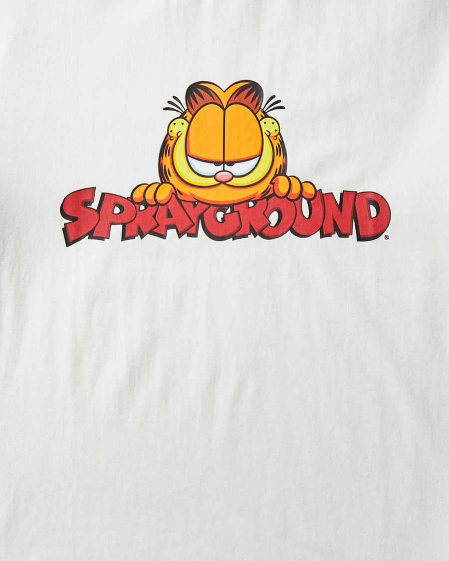 GARFIELD SPRAYGROUND T-SHIRT (WHITE)