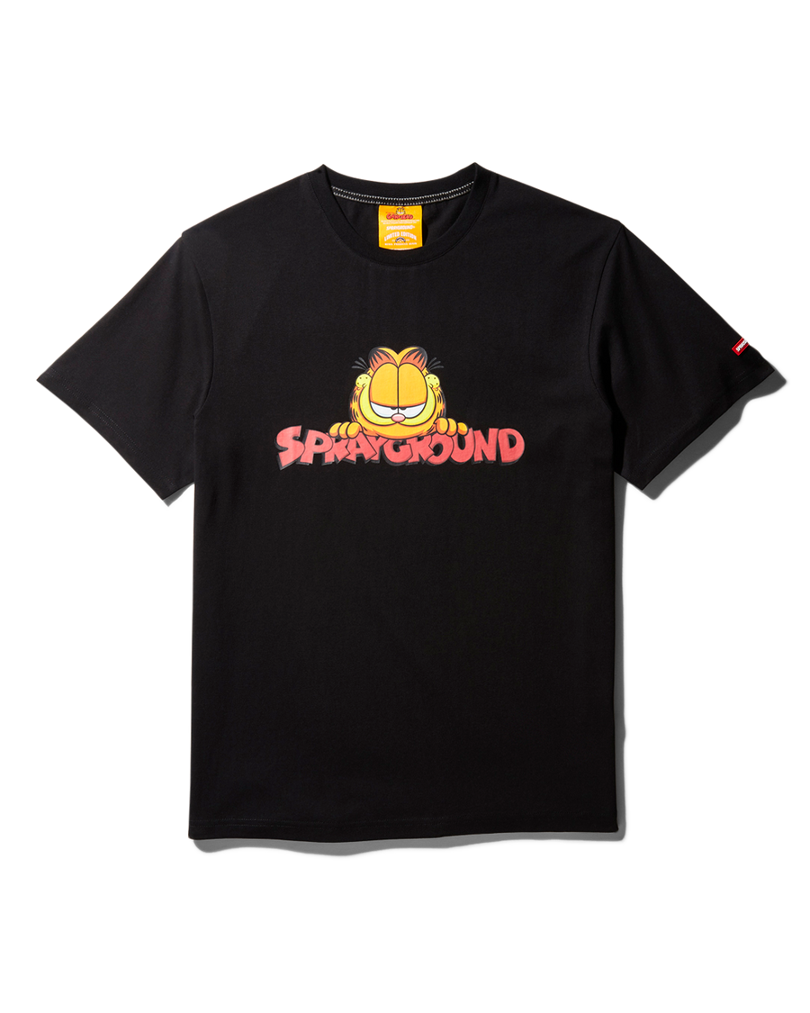 GARFIELD SPRAYGROUND T-SHIRT (BLACK)