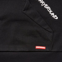 WIDE PAINT HOODY (BLACK)