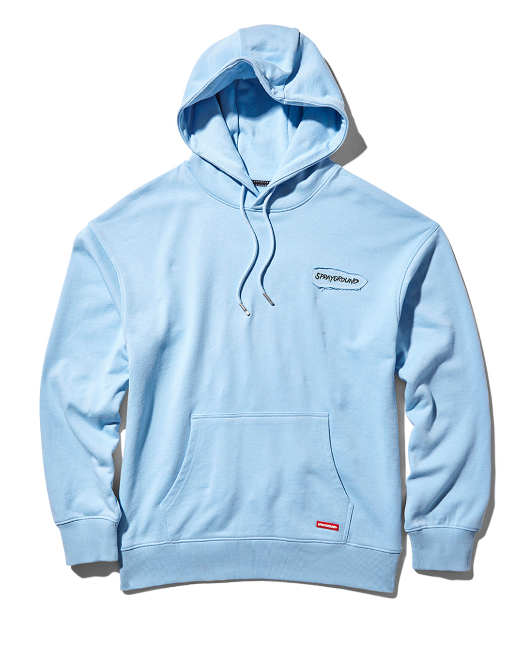 RIPPED MONEY BEAR HOODY (LT BLUE)