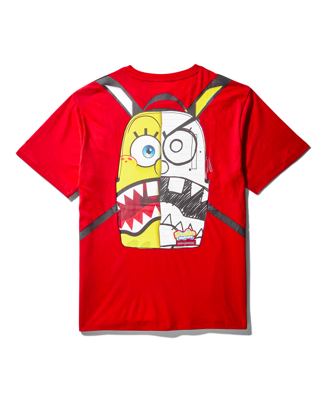 SPONGEBOB BAG ON TEE T-SHIRT