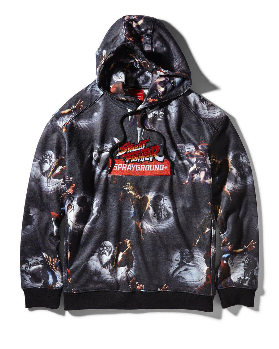 STREET FIGHTER MICHELANGELO HOODY (BLACK)