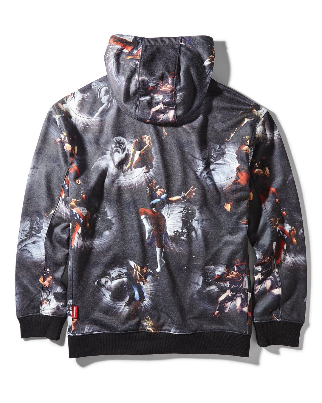 STREET FIGHTER MICHELANGELO HOODY (BLACK)