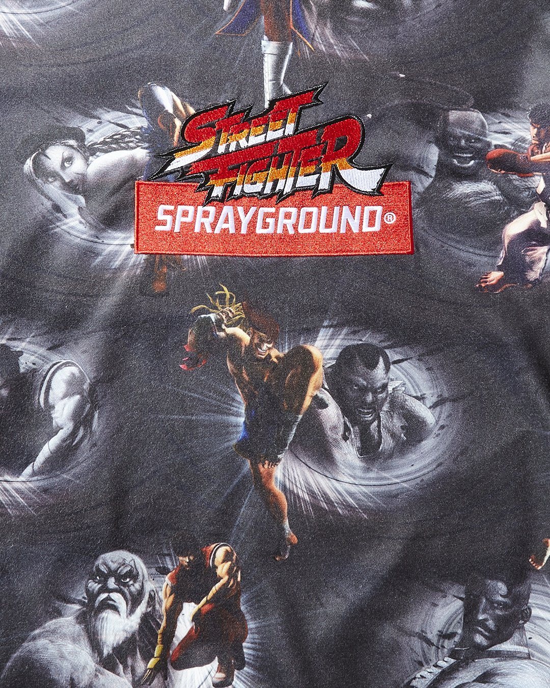 STREET FIGHTER MICHELANGELO HOODY (BLACK)