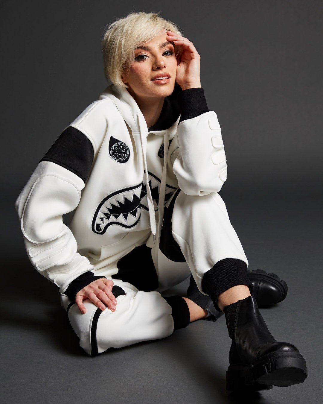 STAR WARS STORM TROOPER SHARK MOUTH HOODY