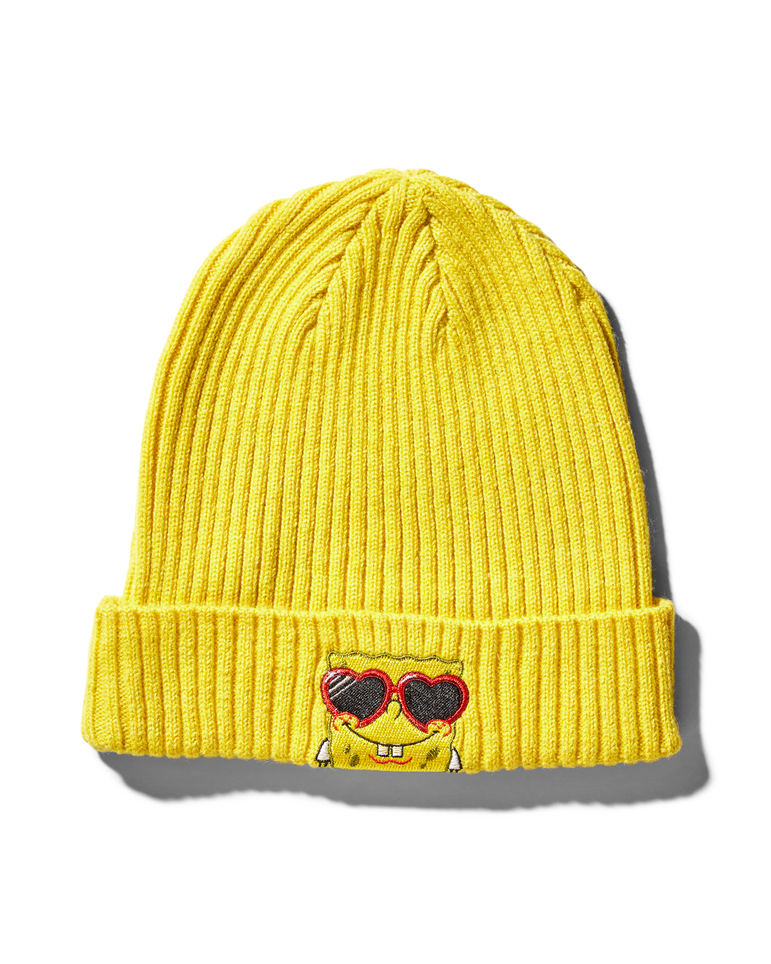 SPONGEBOB HEART GLASSES KNIT BEANIE