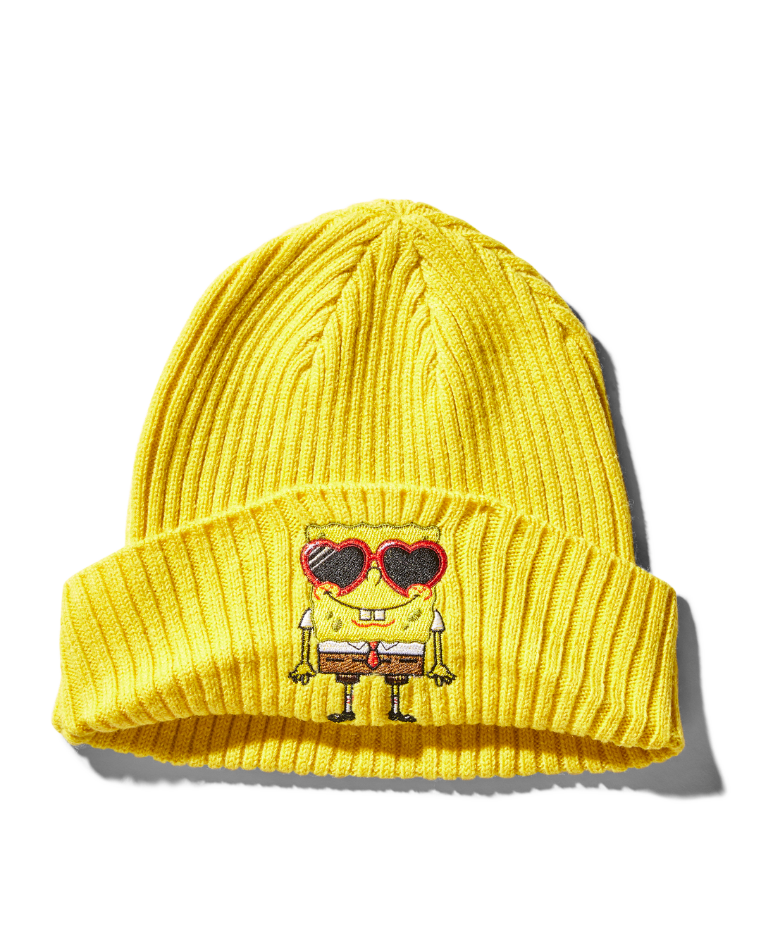 SPONGEBOB HEART GLASSES KNIT BEANIE