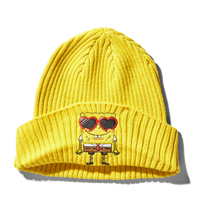 SPONGEBOB HEART GLASSES KNIT BEANIE