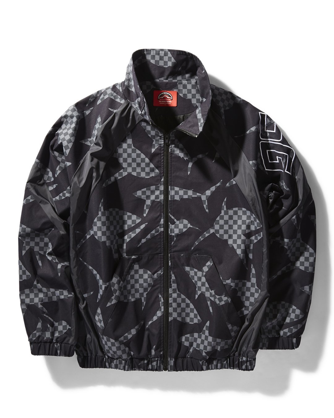 SHARK CHECK WINDBREAKER (BLACK)