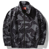 SHARK CHECK WINDBREAKER (BLACK)