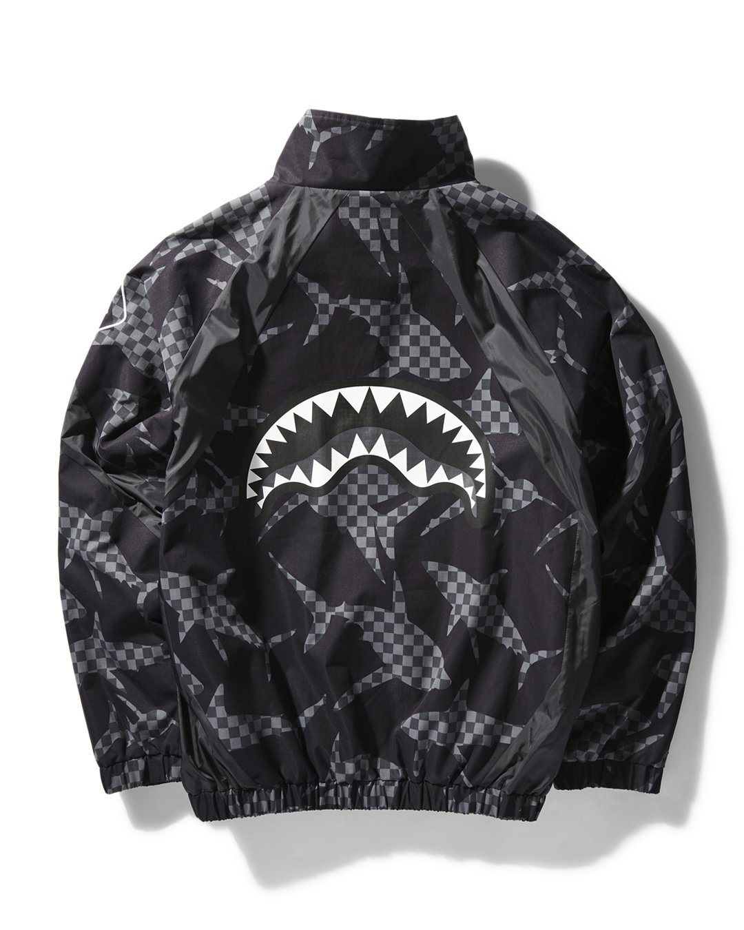 SHARK CHECK WINDBREAKER (BLACK)