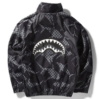 SHARK CHECK WINDBREAKER (BLACK)