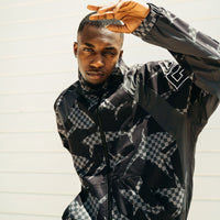 SHARK CHECK WINDBREAKER (BLACK)