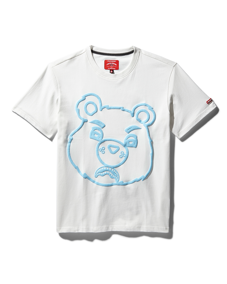 MONEY BEAR FACE T-SHIRT (WHITE)