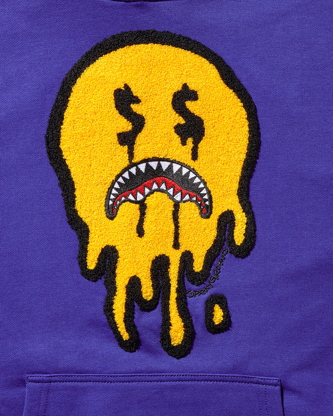 DRIP SHARK SMILEY HOODY (ROYAL BLUE)