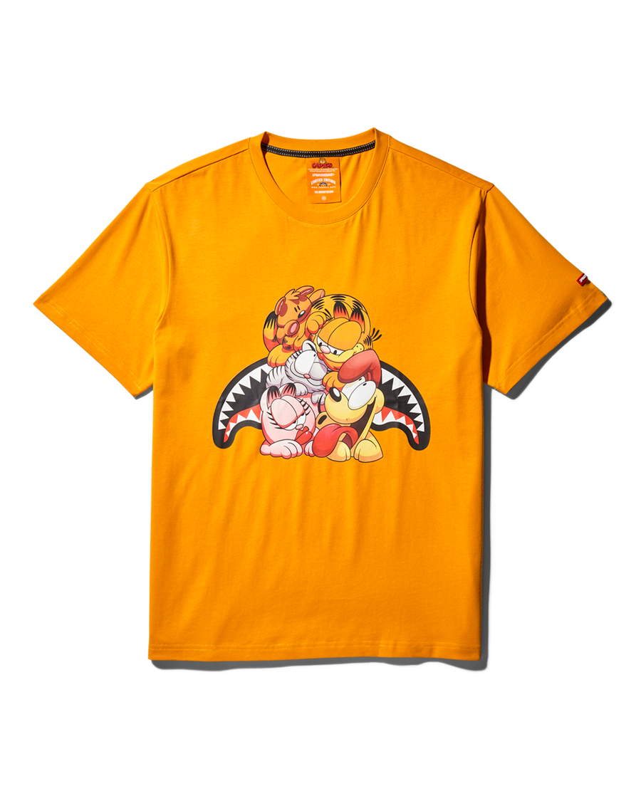 GARFIELD N FRIENDS T-SHIRT (YELLOW)