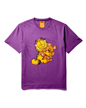 GARFIELD HUGS T-SHIRT (PURPLE)