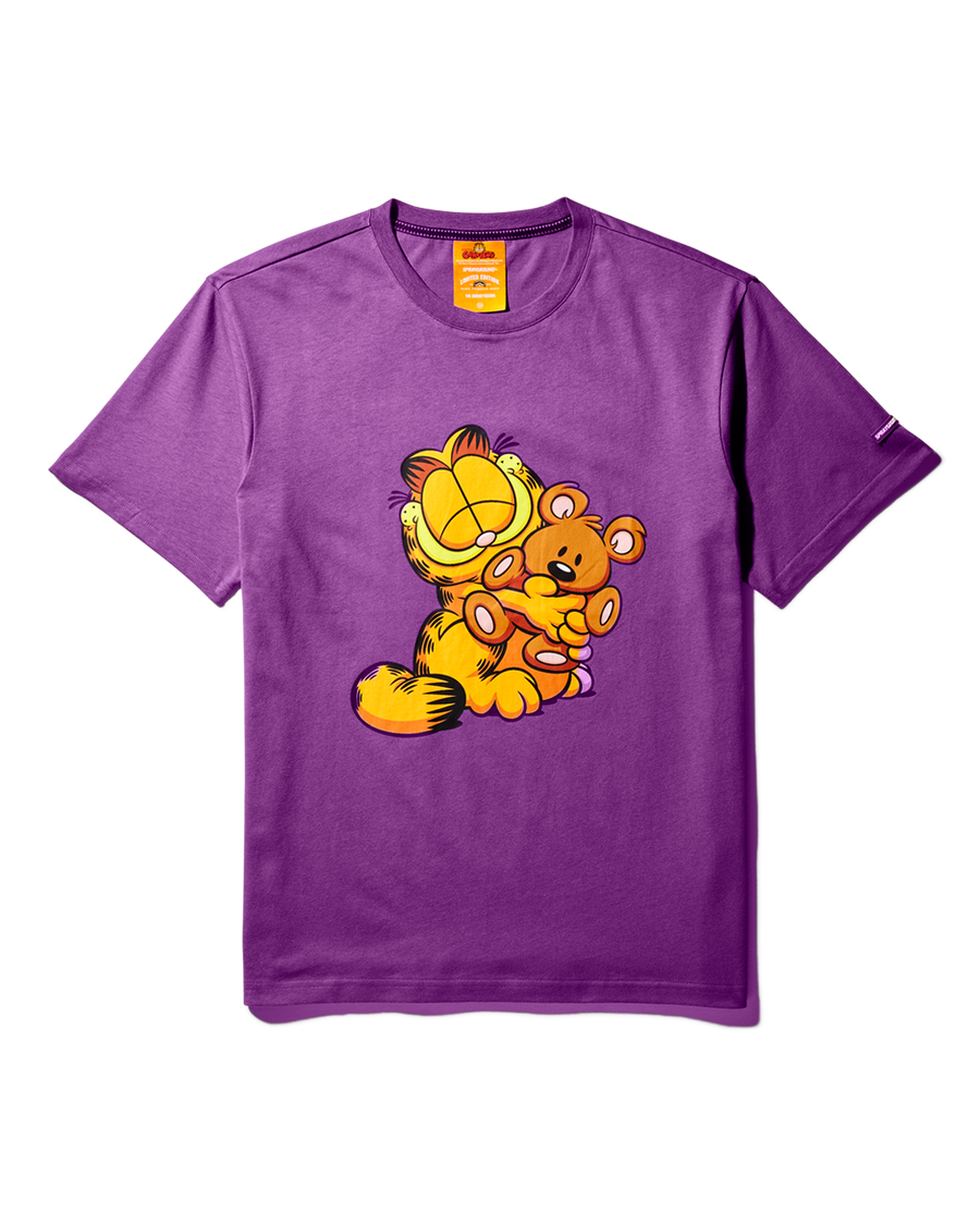 GARFIELD HUGS T-SHIRT (PURPLE)