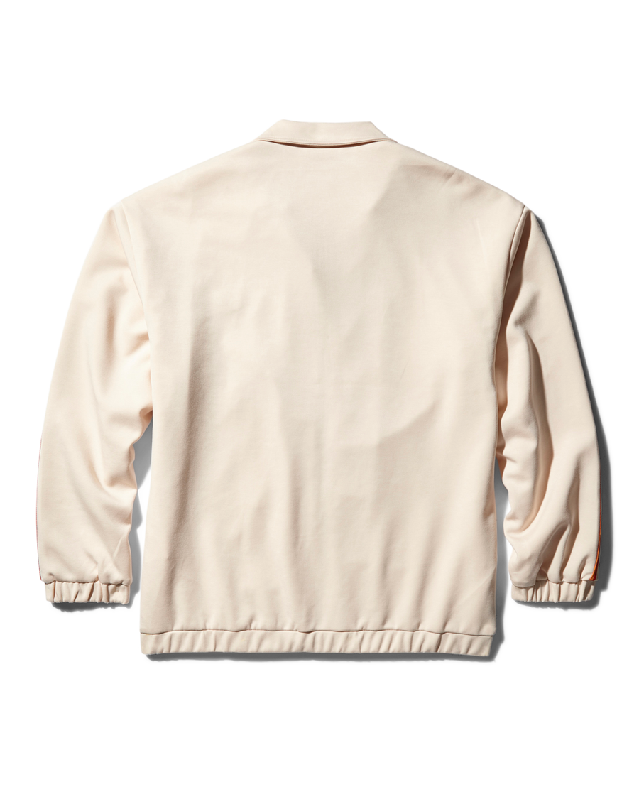 SG ZIP FRONT LOGO JACKET (BEIGE)