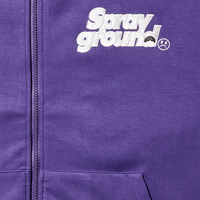 SG ZIP FRONT LOGO JACKET (PURPLE)