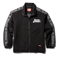 SG ZIP FRONT LOGO JACKET (BLACK)