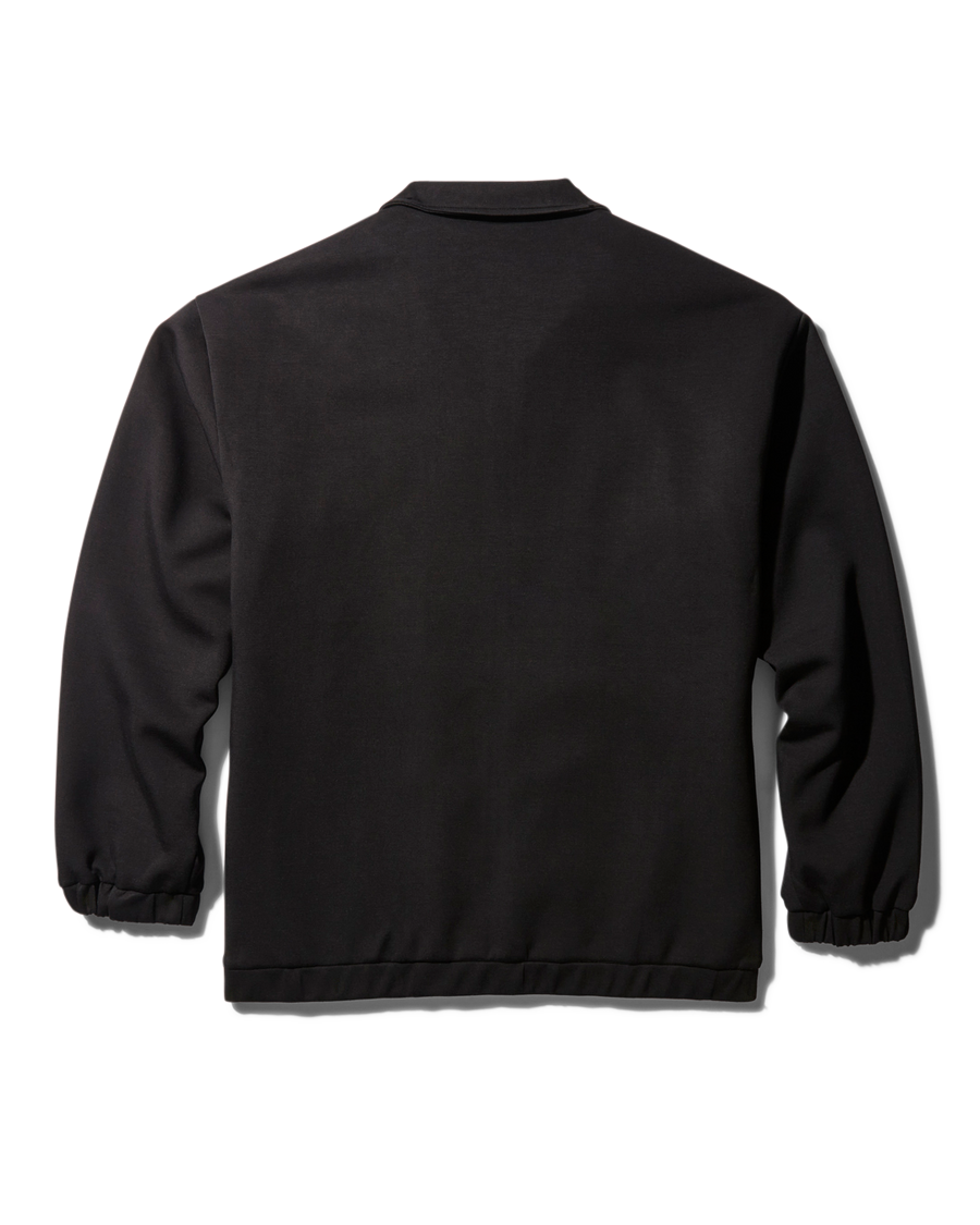 SG ZIP FRONT LOGO JACKET (BLACK)