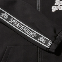 SG ZIP FRONT LOGO JACKET (BLACK)