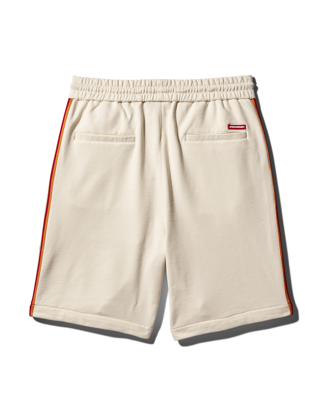 SG LOGO TAPE KNIT SHORTS (BEIGE)