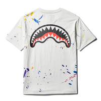 SHARK MOUTH SPLAT T-SHIRT (WHITE)