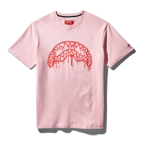 SHARK MOUTH PRINT T-SHIRT (PINK)