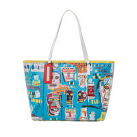 OFFICIAL BASQUIAT MITCHELL CREW 1983 TOTE