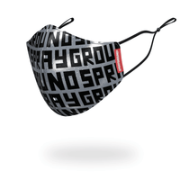 SPRAYGROUND INFINITI 3M REFLECTIVE FACE MASK