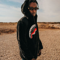 SPLIT SHARK PLUSH JACKET